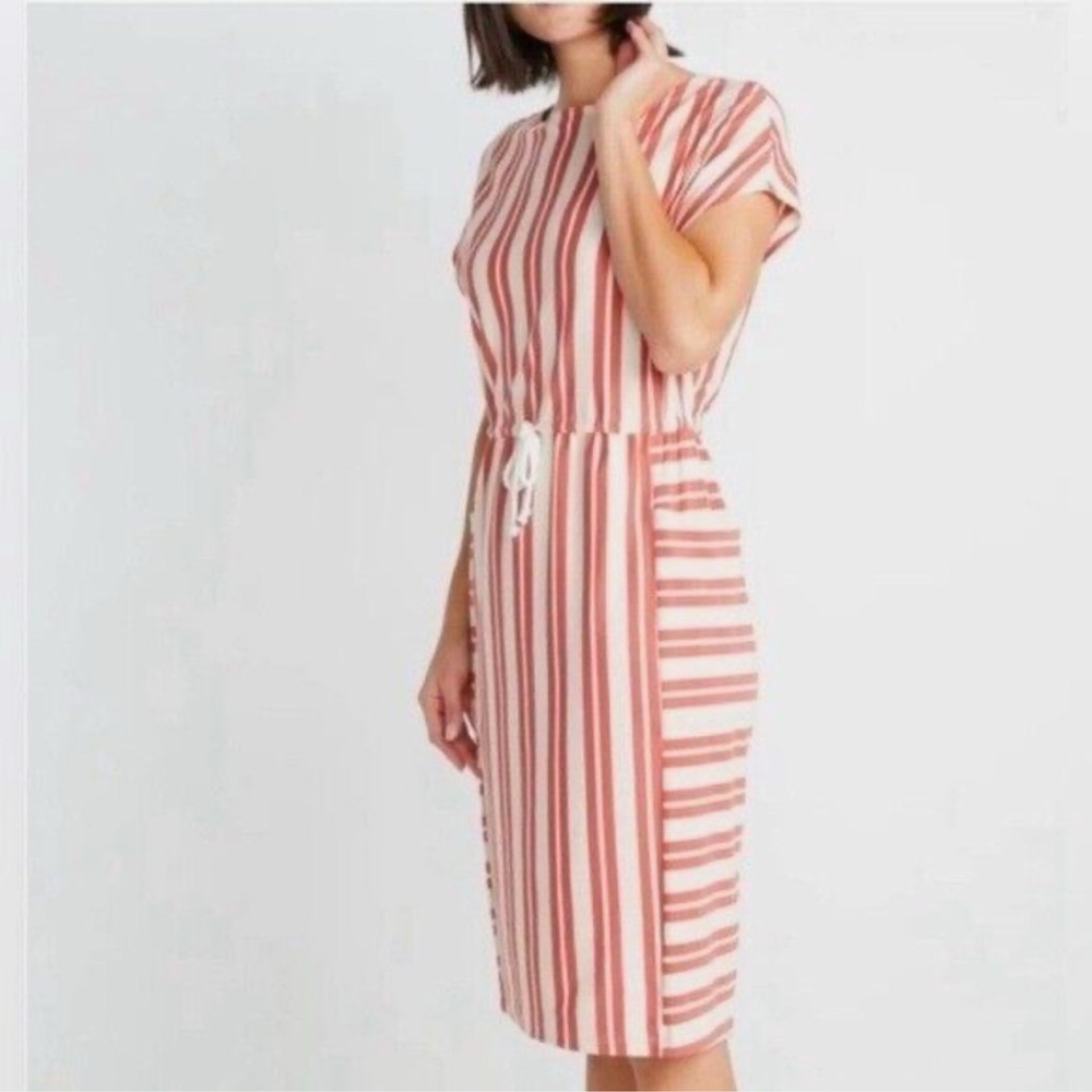 Like new Marine Layer Lola Cocoon striped midi dress size XL